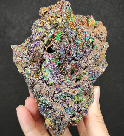 | Top premium rare Iridescent Goethite, Turgite, Hematite, Iridescent | COLOUR: Gold, Green, Rainbow Colour | 100% natural color |