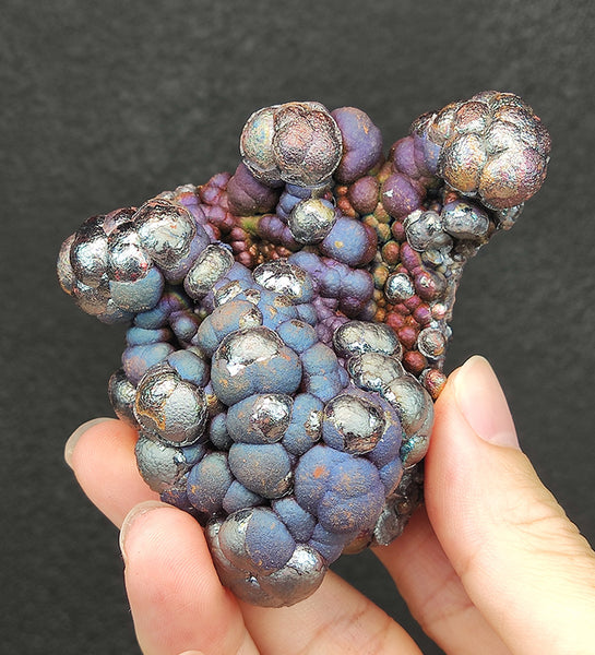 | Top premium rare Iridescent Goethite, Turgite, Hematite, Iridescent | COLOUR: Blue, Purple | 100% natural color |