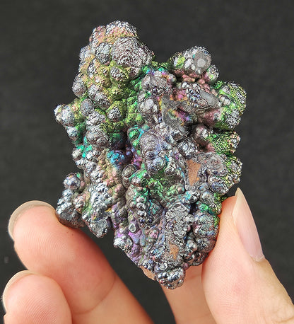 "Top Grade" Mountain Landscape Bodhi Bead | Peak Color Expression | Rare Green, Gold, Silver & Pink Resonance | Career Breakthrough & Spiritual Insight | Includes HARUKA Custom Stand