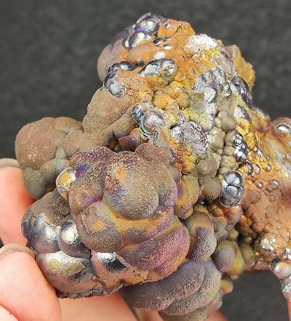 | Top premium rare Iridescent Goethite, Turgite, Hematite, Iridescent | COLOUR: Silver, Gold | 100% natural color |