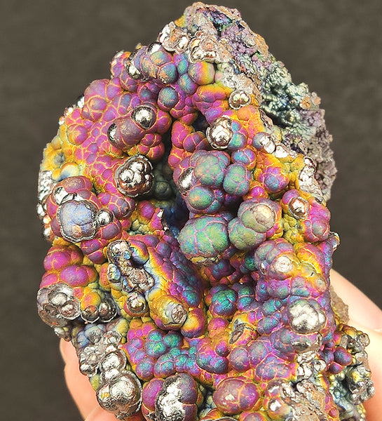 | Top premium rare Iridescent Goethite, Turgite, Hematite, Iridescent | COLOUR: Gold, Pink, Green, Purple, Blue | 100% natural color |