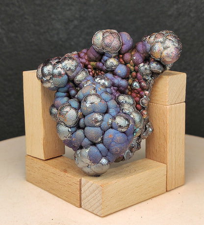 "Top-Grade" Giant Bodhi Bead Core | Rounded Prosperity Shape | Blue & Purple Manifestation | Health, Status & Emotional Stability | Malaysia Natural Leklai