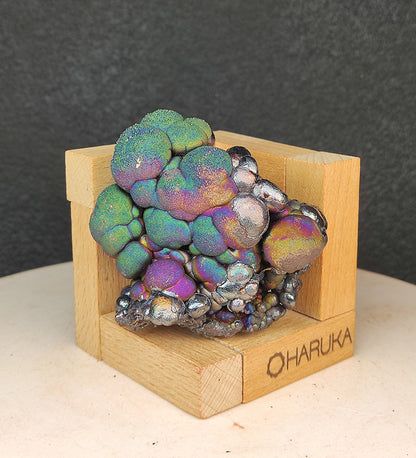 "Collection Grade" Large Buddha Beads | Rounded Shape | Rare Green, Purple, Gold & Silver Manifestation | Career Stability, Mentors & All-Around Shielding | Malaysia Leklai