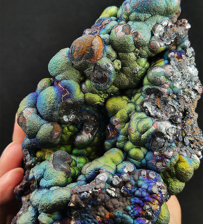 Buddha Form: Haruka Buddha Beads | 0.75kg Heavyweight Grand Display | Rare Aged Core | Vibrant Green, Blue & Silver Manifestation | Career Stability & Absolute Aura Shielding | Malaysia Leklai