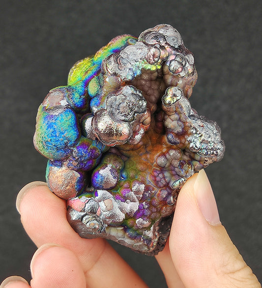 | Top premium rare Iridescent Goethite, Turgite, Hematite, Iridescent | COLOUR: blue x silver x gold x green | 100% natural color |