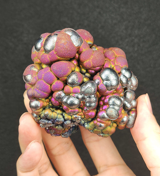 | Top premium rare Iridescent Goethite, Turgite, Hematite, Iridescent | COLOUR: Red, Gold, Silver, Purple | 100% natural color |