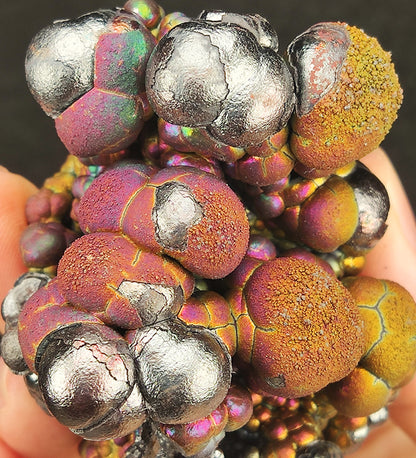 Aged Buddha Bead Leklai | Double-Sided Red Burst | Red & Green Mixed Core | Powerful Protection & Career Vitality | Malaysia Natural Leklai