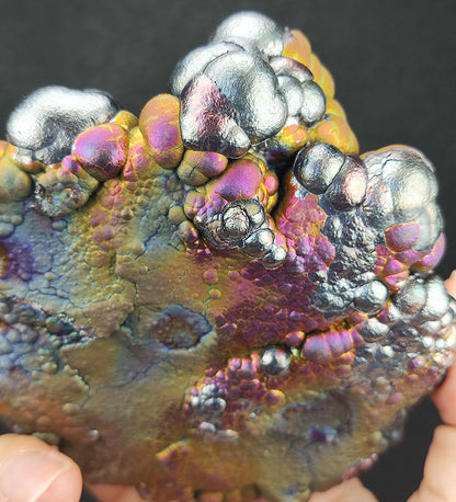 | Top premium rare Iridescent Goethite, Turgite, Hematite, Iridescent | COLOUR: Pink , Rainbow| 100% natural color  