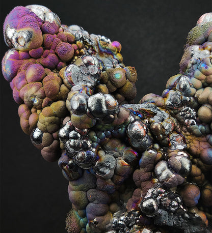Falcon Form: Haruka Buddha Beads | 1.55kg Heavyweight Grand Display | Rare Pink, Purple, Gold, Green & Silver Manifestation | Supreme Authority & Precise Decision-Making | Malaysia Leklai