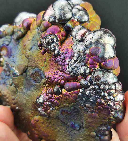 | Top premium rare Iridescent Goethite, Turgite, Hematite, Iridescent | COLOUR: Pink , Rainbow| 100% natural color  