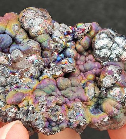 Big Buddha Bead Double-Sided (6.5cm) | Pink, Purple & Silver Core | Enhancing Popularity & Noblemen Luck | Emotional Balance | Shielding Negative Energy | Includes HARUKA Stand