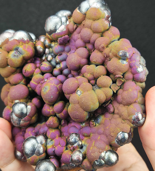 | Top premium rare Iridescent Goethite, Turgite, Hematite, Iridescent | COLOUR: Pink , Rainbow| 100% natural color  