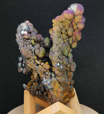 Falcon Form: Haruka Buddha Beads | 1.55kg Heavyweight Grand Display | Rare Pink, Purple, Gold, Green & Silver Manifestation | Supreme Authority & Precise Decision-Making | Malaysia Leklai