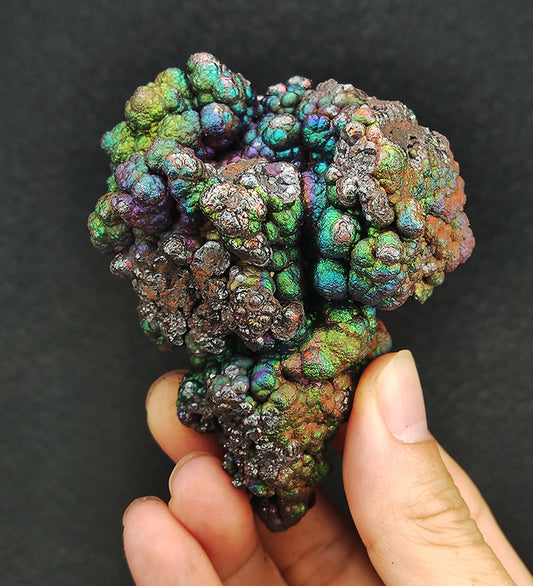 | Top premium rare Iridescent Goethite, Turgite, Hematite, Iridescent | COLOUR: Silver x Green x Purple | 100% natural color |