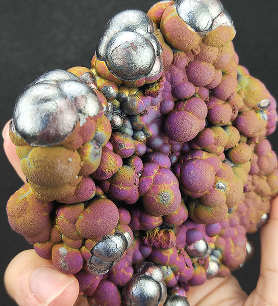 | Top premium rare Iridescent Goethite, Turgite, Hematite, Iridescent | COLOUR: Pink , Rainbow| 100% natural color  