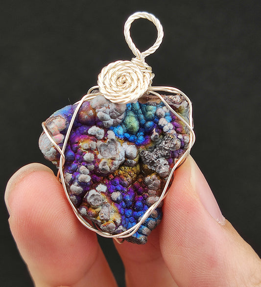 malaysian-natural-leklai-haruka-top-grade-big-buddha-bead-pendant-silver-blue-purple-3cm