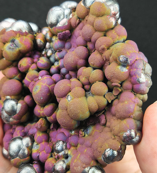 | Top premium rare Iridescent Goethite, Turgite, Hematite, Iridescent | COLOUR: Pink , Rainbow| 100% natural color  