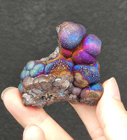 "Top Grade" Big Buddha Bead Core (4.5cm) | Emotional & Health Restoration | Deep Blue-Purple Manifestation | Clearing Negative Interference | Includes HARUKA Wood Stand