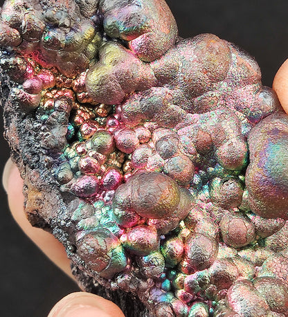 | Top premium rare Iridescent Goethite, Turgite, Hematite, Iridescent | COLOUR: gold, Purple, Pink, Silver| 100% natural color |