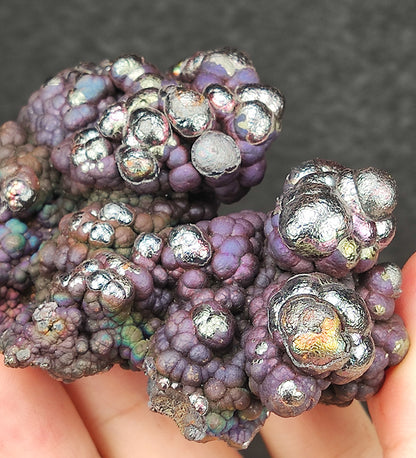 亞嚕家大佛珠 | 紫銀二色能量膽料 | 萌兔造型擺件 (9cm) | 提升貴人運與招財 | 穩住情緒隔絕是非 | 附贈 HARUKA 專屬木架