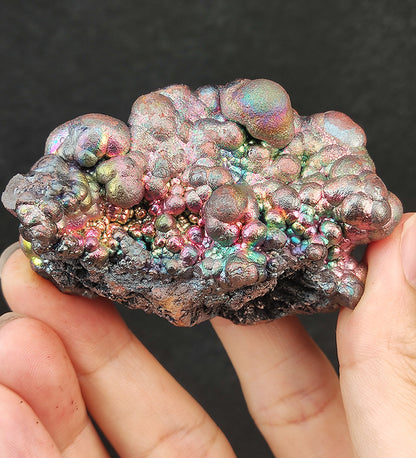 | Top premium rare Iridescent Goethite, Turgite, Hematite, Iridescent | COLOUR: gold, Purple, Pink, Silver| 100% natural color |