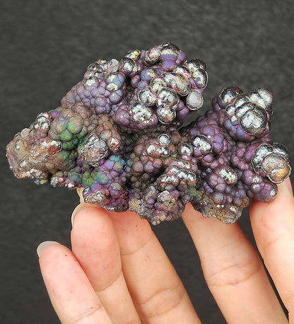 亞嚕家大佛珠 | 紫銀二色能量膽料 | 萌兔造型擺件 (9cm) | 提升貴人運與招財 | 穩住情緒隔絕是非 | 附贈 HARUKA 專屬木架