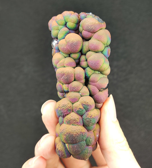 | Goethite Pillar(10cm) | Top premium rare Iridescent Goethite, Turgite, Hematite, Iridescent | COLOUR: Gold | 100% natural color |