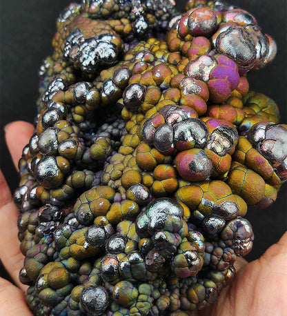 | Big ornaments| Top premium rare Iridescent Goethite, Turgite, Hematite, Iridescent | COLOUR: Rainbow, Silver| 100% natural color |
