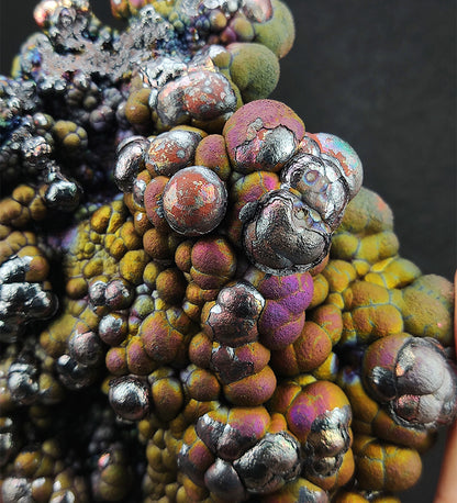 | Big ornaments| Top premium rare Iridescent Goethite, Turgite, Hematite, Iridescent | COLOUR: Rainbow, Silver| 100% natural color |