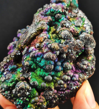 "Top Grade" Peak Color Bodhi Bead | Silver, Purple, Blue & Green Spectrum | Peak Career Pattern, High-Dimensional Healing & Absolute Protection | Rare Beaded Aged Core | Malaysia Leklai