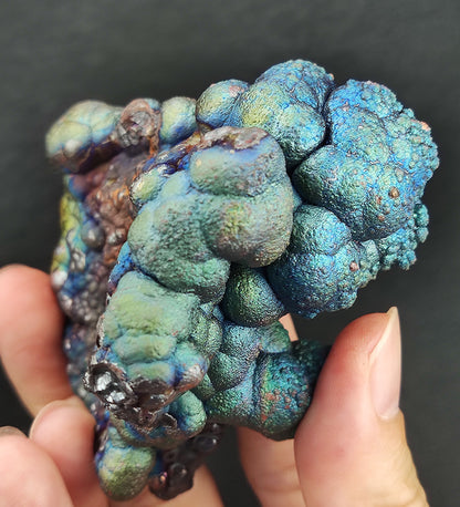 Top Grade | Sacred Beast Shape Haruka Buddha Bead | Rare Blue, Silver & Green | Calm Decision Making & Protection | Malaysia Leklai