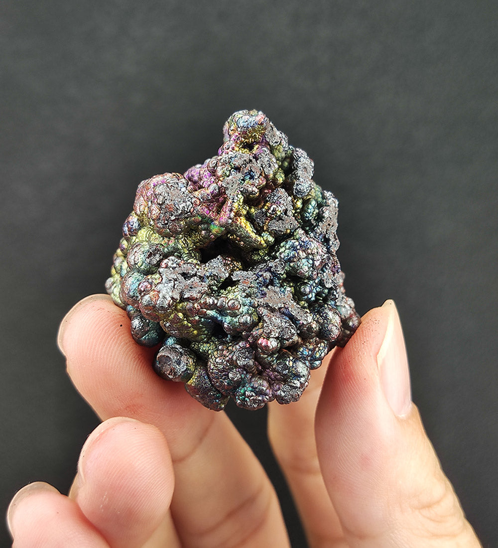 | Top premium rare Iridescent Goethite, Turgite, Hematite, Iridescent | COLOUR: Pink | 100% natural color |