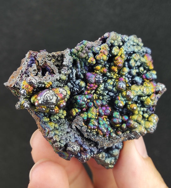 | Top premium rare Iridescent Goethite, Turgite, Hematite, Iridescent | COLOUR: purple, Gold,Silver, green| 100% natural color |