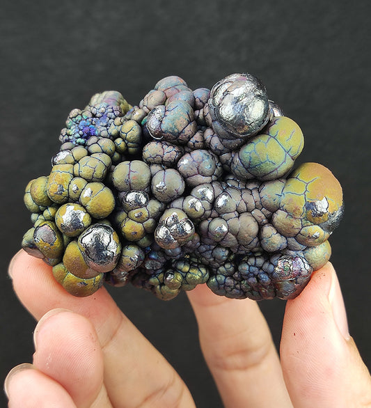 | Top premium rare Iridescent Goethite, Turgite, Hematite, Iridescent | COLOUR: green , Silver| 100% natural color |