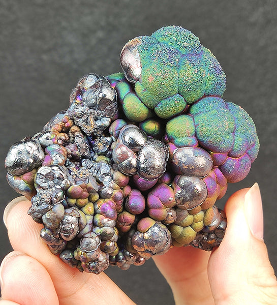 | Top premium rare Iridescent Goethite, Turgite, Hematite, Iridescent | COLOUR: Green, Purple, Gold, Silver | 100% natural color |