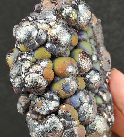"High Grade" 7cm Green, Blue & Silver Big Buddha Bead | Saturated Core | Career Expansion & Precise Decision-Making | Professional Defense Anchor | Includes HARUKA Custom Stand