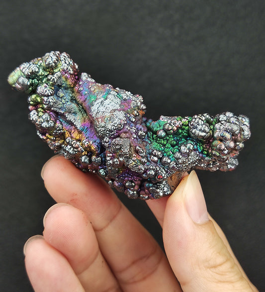  | Top premium rare Iridescent Goethite, Turgite, Hematite, Iridescent | COLOUR: Sliver , Purple , Green | 100% natural color |