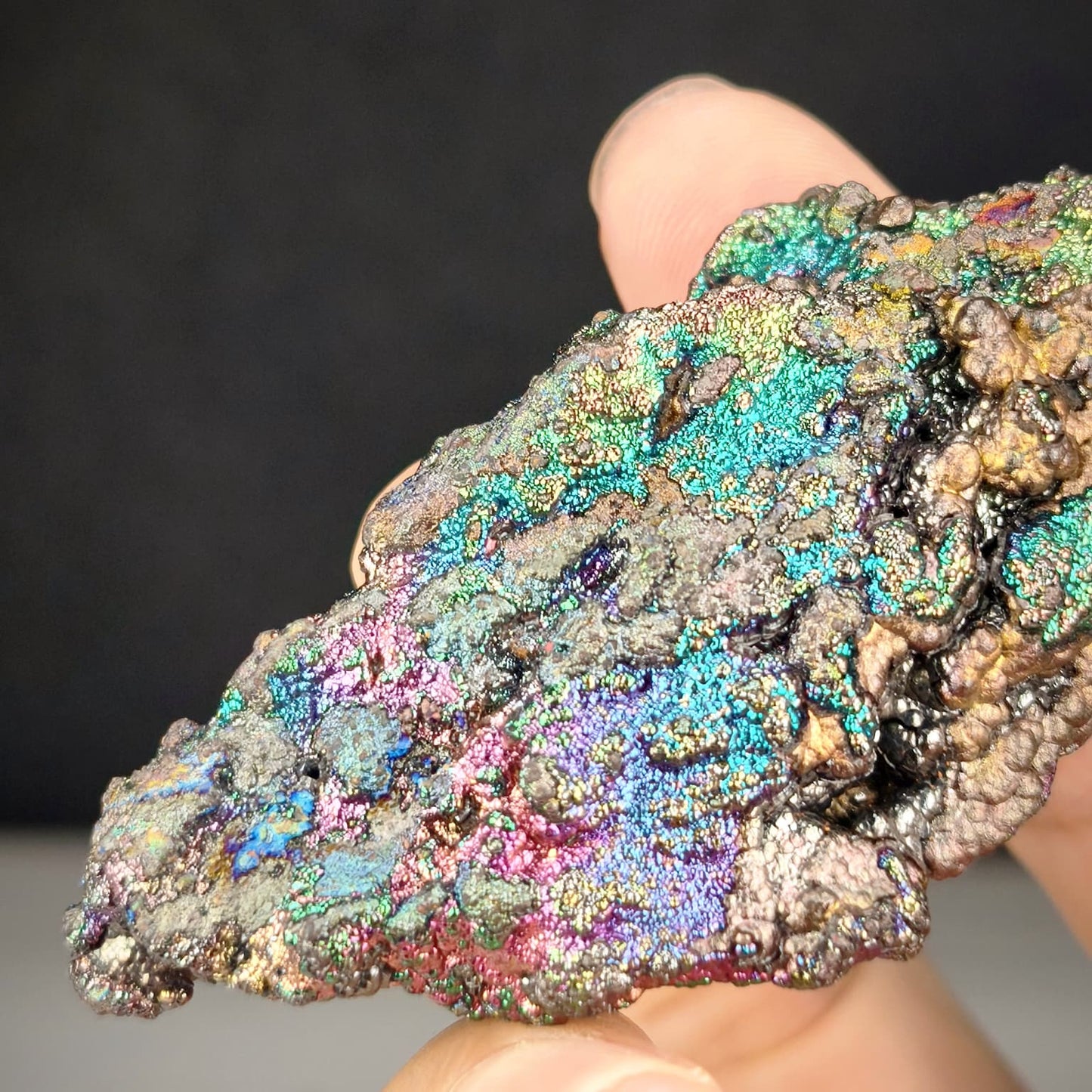 "Collector Grade" Silver Goethite | Full-Color High-Frequency Evolution | Malaysia Leklai