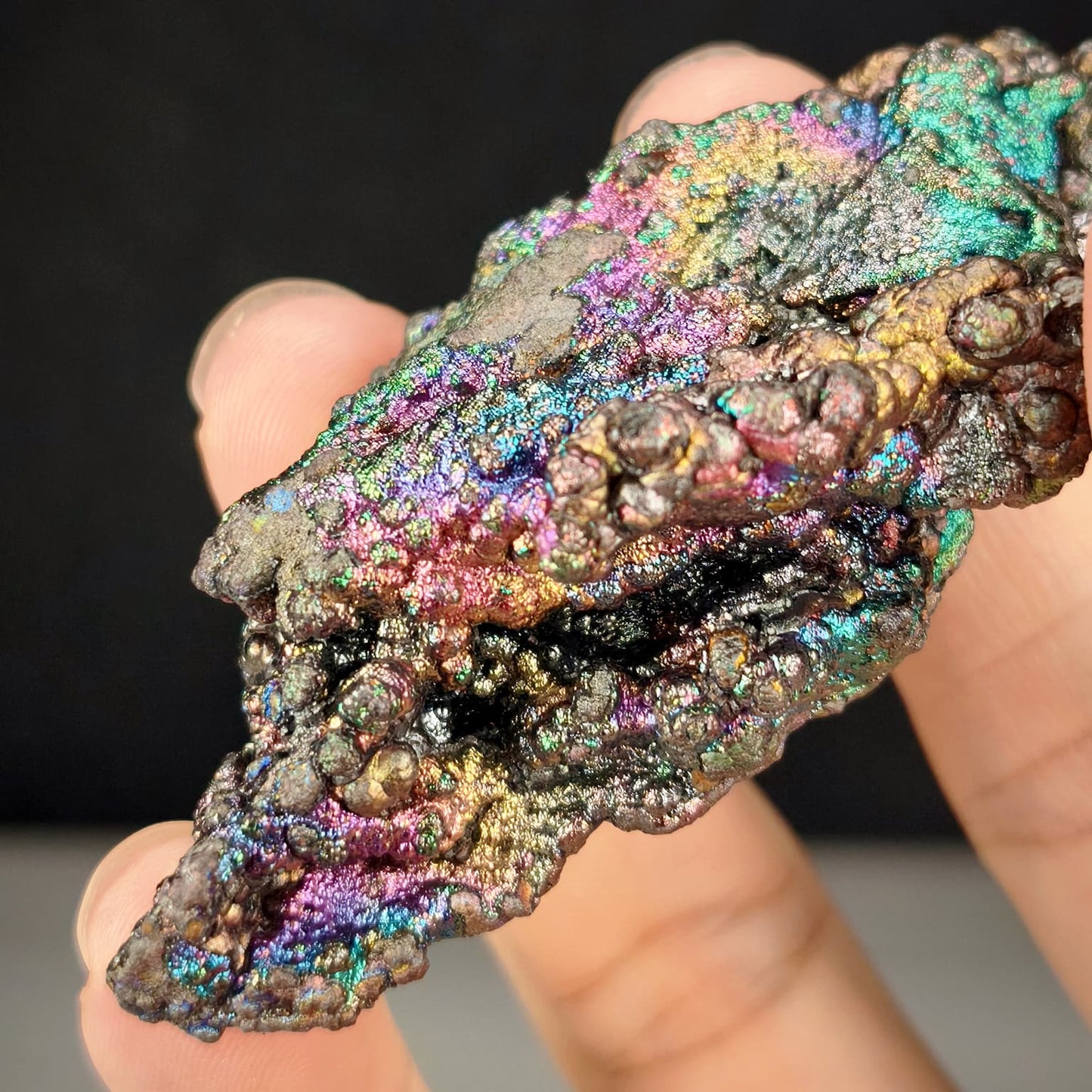 "Collector Grade" Silver Goethite | Full-Color High-Frequency Evolution | Malaysia Leklai
