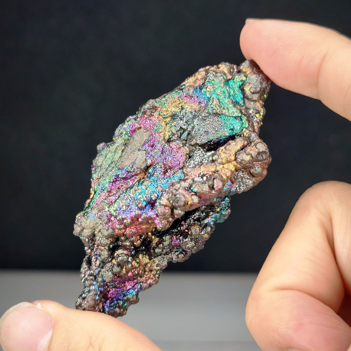 "Collector Grade" Silver Goethite | Full-Color High-Frequency Evolution | Malaysia Leklai