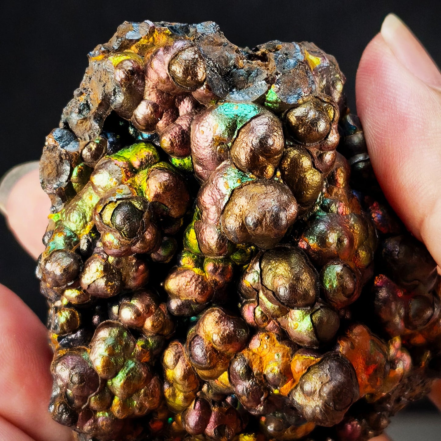 頂級 老金力泥珠珠｜金牌造型｜力泥活石｜Leklai Iridescent Goethite ｜HARUKA
