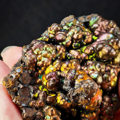 頂級 老金力泥珠珠｜金牌造型｜力泥活石｜Leklai Iridescent Goethite ｜HARUKA