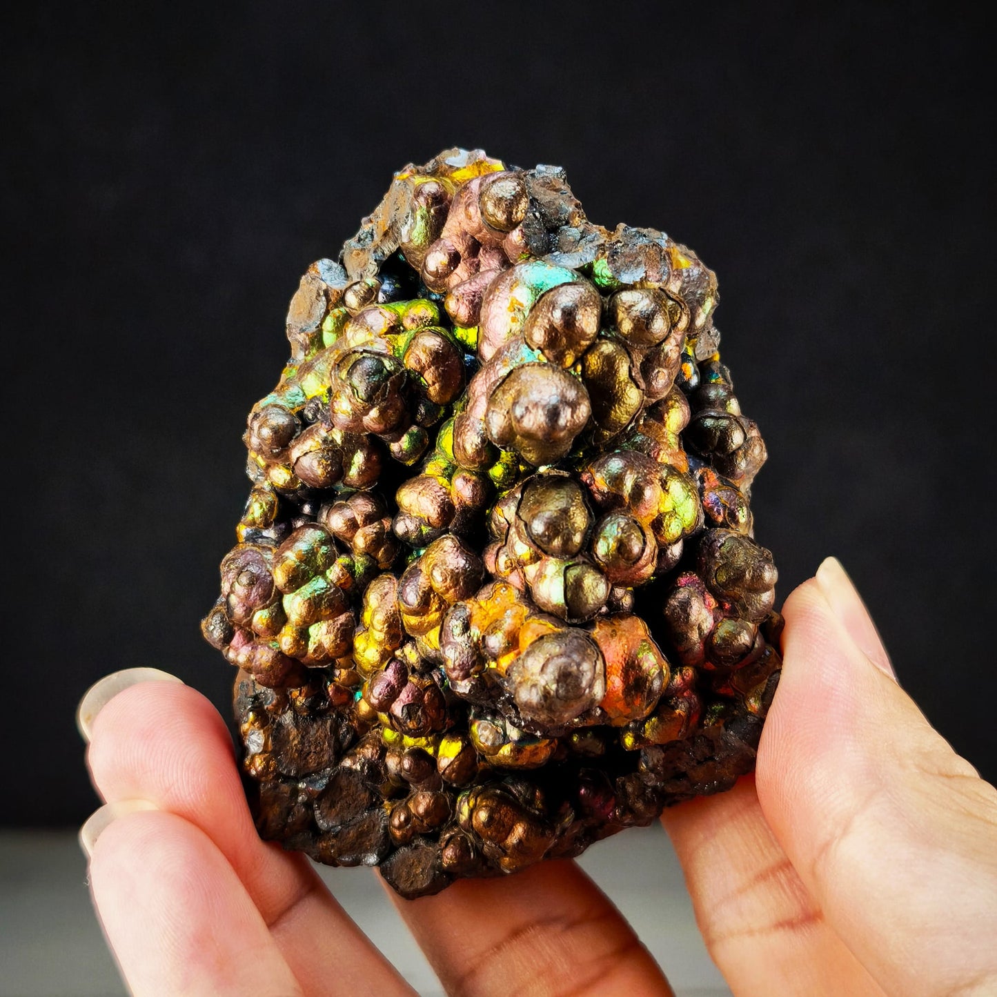頂級 老金力泥珠珠｜金牌造型｜力泥活石｜Leklai Iridescent Goethite ｜HARUKA