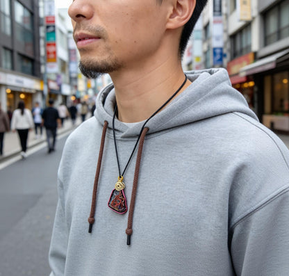 | 頂級 | 新式鑲嵌飾物 | 特別紅色 | 七彩力泥活石 | 力泥活石 |