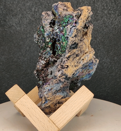 Top Grade Malaysia Leklai | Six-Color Rainbow Living Stone | Natural Wealth Cave | Full Color Saturation | Energy Manifestation & Protection