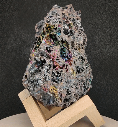 Top Grade Malaysia Leklai | Rainbow Colors x Multi-Wealth Caves | Color Calcite Symbiosis | Bling Bling Core Giant Piece | Blue, Pink, Purple, Green Hues