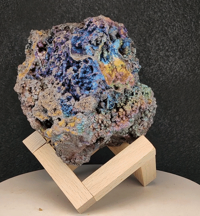 Top Grade Malaysia Leklai | Ultra Rare Ant Nest Structure | Natural Wealth Cave | Full Rainbow Colors | Concentrated Core for Abundance