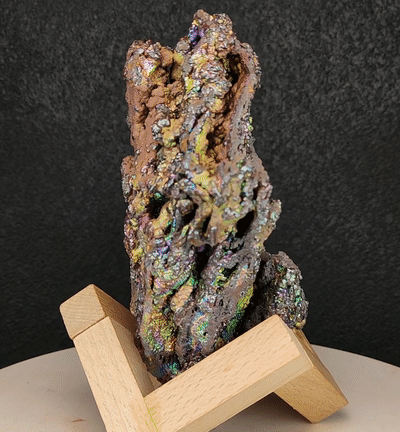 | Top premium rare Iridescent Goethite, Turgite, Hematite, Iridescent | COLOUR: Gold, Green, Rainbow Colour | 100% natural color |