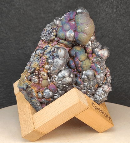 "Top-Grade" Grand Bodhi Bead | 9cm Multicolored Spec | Green, Purple, Gold & Silver Energy Core | Ultimate Success & Protection Anchor | Malaysia Natural Leklai