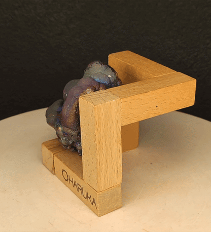 Haruka Great Buddha Bead Leklai | Rare Blue Rabbit Shape | Comprehensive Aura Enhancement, Wealth & Protection | Malaysia Leklai